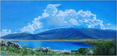 Koosharem   12 x 24   oil on canvas