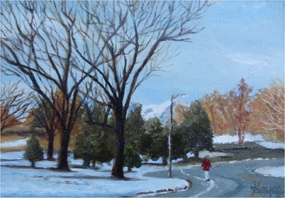 A Walk in the Park    5 x 7